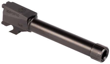 SilencerCo AC2486 Black Nitride Stainless 4.50" Threaded Barrel 9mm, Sig P320 Compact