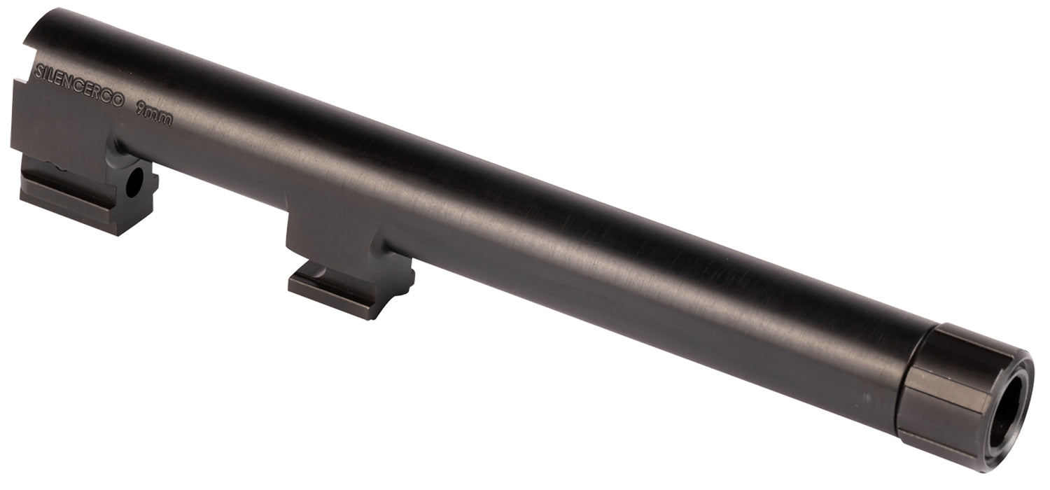 SilencerCo AC2291 Black Nitride Stainless 5.30" Threaded Barrel 9mm, Beretta 92FS/M92x