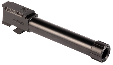 SilencerCo AC1757 Black Nitride Stainless 4.50" Threaded Barrel .40 S&W, Glock 23