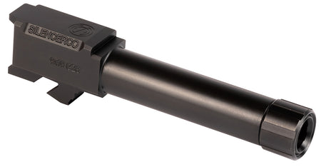 SilencerCo AC1329 Glock 26 Threaded Pistol Barrel 3.70" 9mm Luger Black Nitride Steel