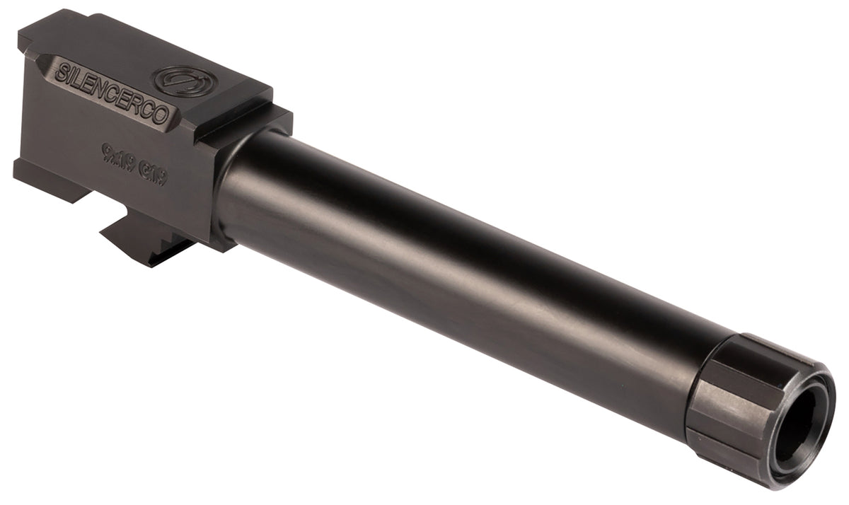 SilencerCo AC5369 Sig P365XL Threaded Pistol Barrel 9mm Luger Black Nitride Steel