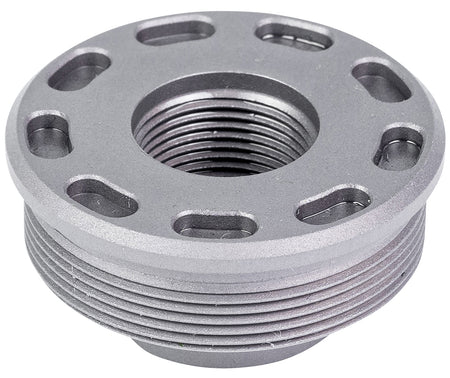 SilencerCo AC5321 Bravo Direct Thread Mount Black Titanium, 5/8"-24 Thread Pitch