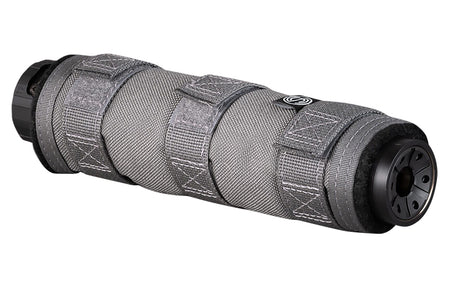 SilencerCo AC1982 High Temperature 7.50" Gray Nylon Suppressor Sleeve Cover