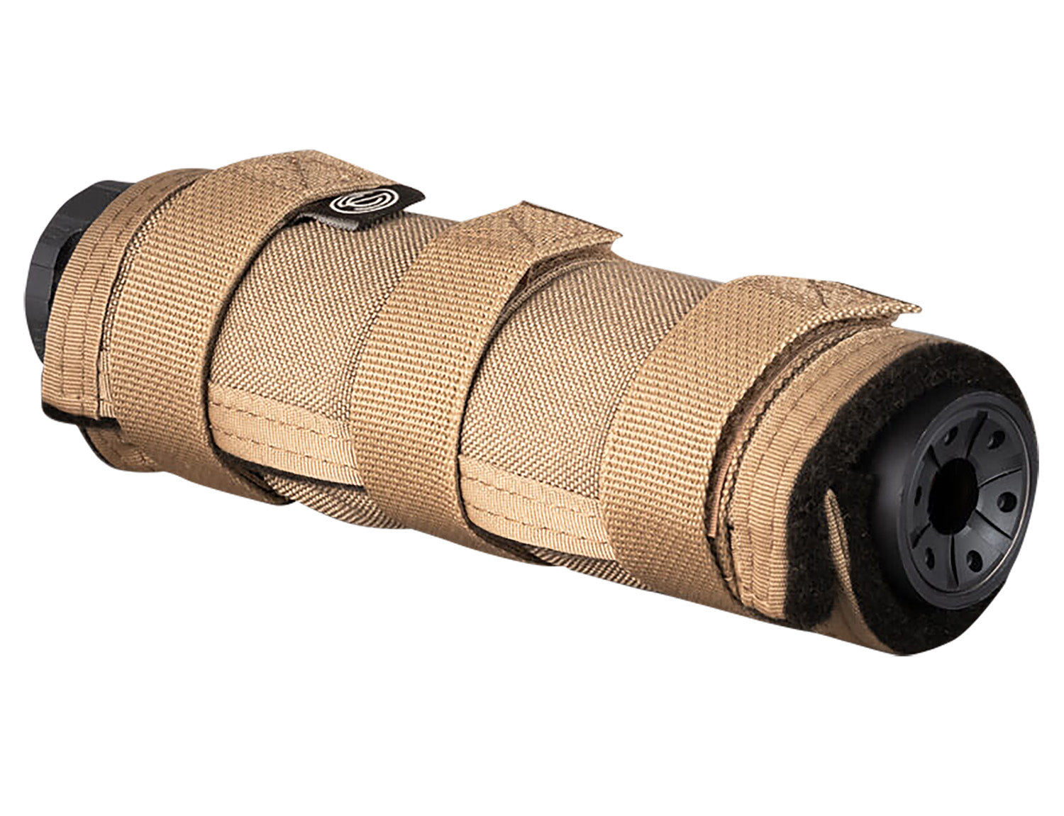 SilencerCo AC1985 High Temperature 6" FDE Nylon Suppressor Sleeve Cover