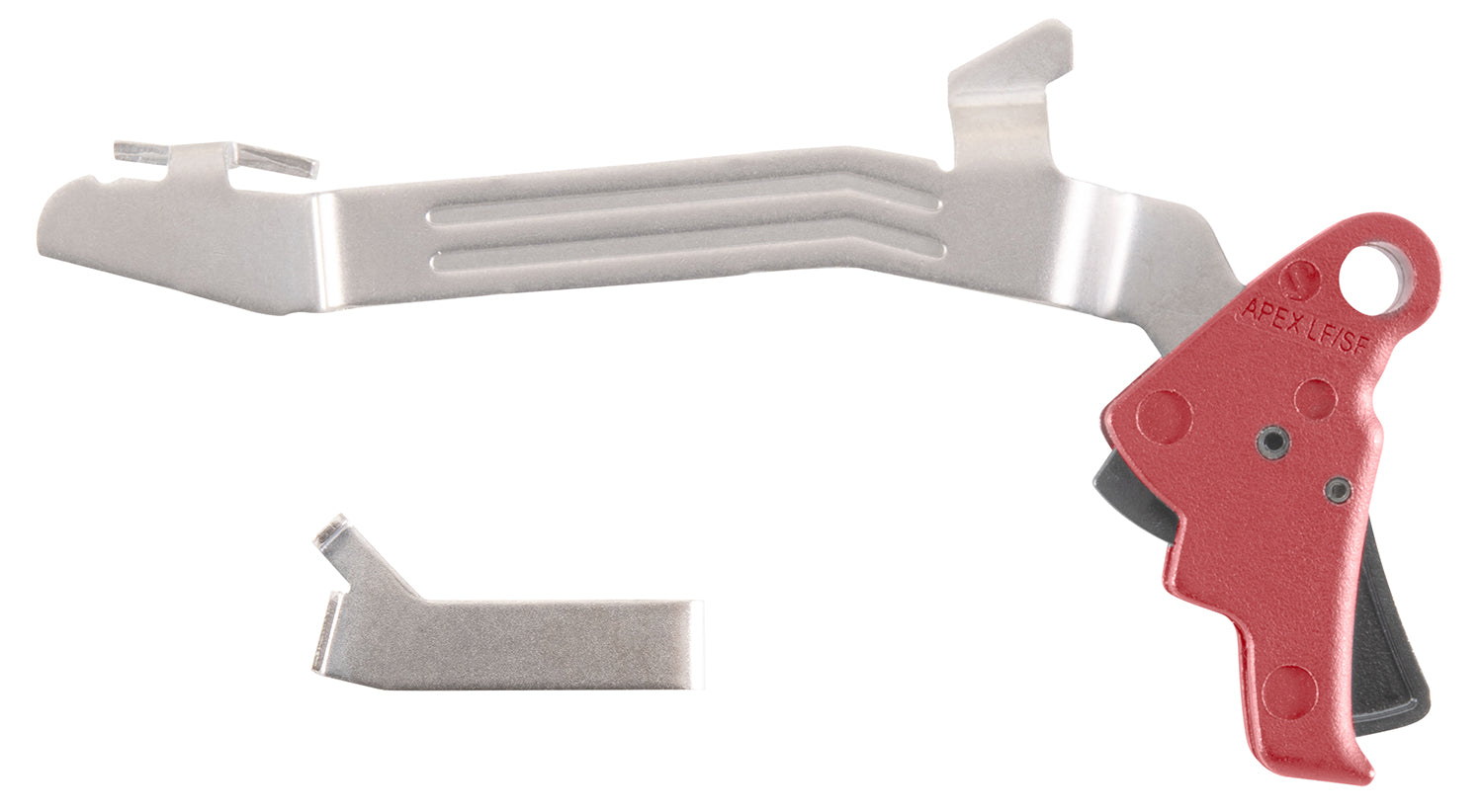 Apex Tactical Polymer Slim Action Enhancement Trigger Red for Glock 43/43X/48 – 102P117RED