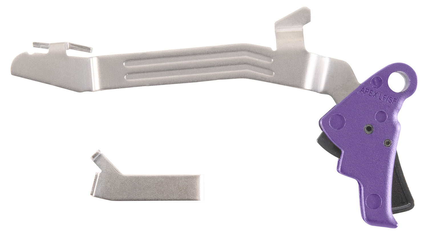 Apex Tactical Polymer Slim Action Enhancement Trigger Purple for Glock 43/43X/48 – 102P117PUR