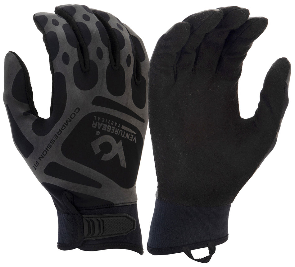 Pyramex Venture Gear Tactical VGTG10BXL Extra Large Black Training Gloves Synthetic Leather