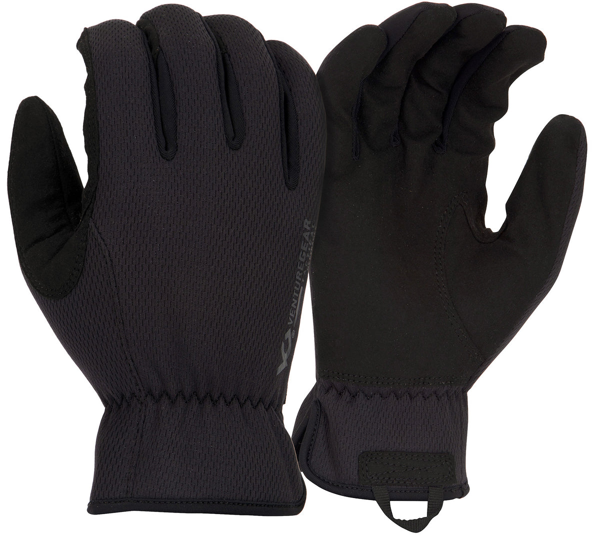 Pyramex VGTG20BL Medium-Duty Tactical Operator Gloves Brown Synthetic Leather Large Size