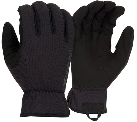 Pyramex VGTG20BX2 Medium-Duty Tactical Operator Gloves Black Synthetic Leather Double XL