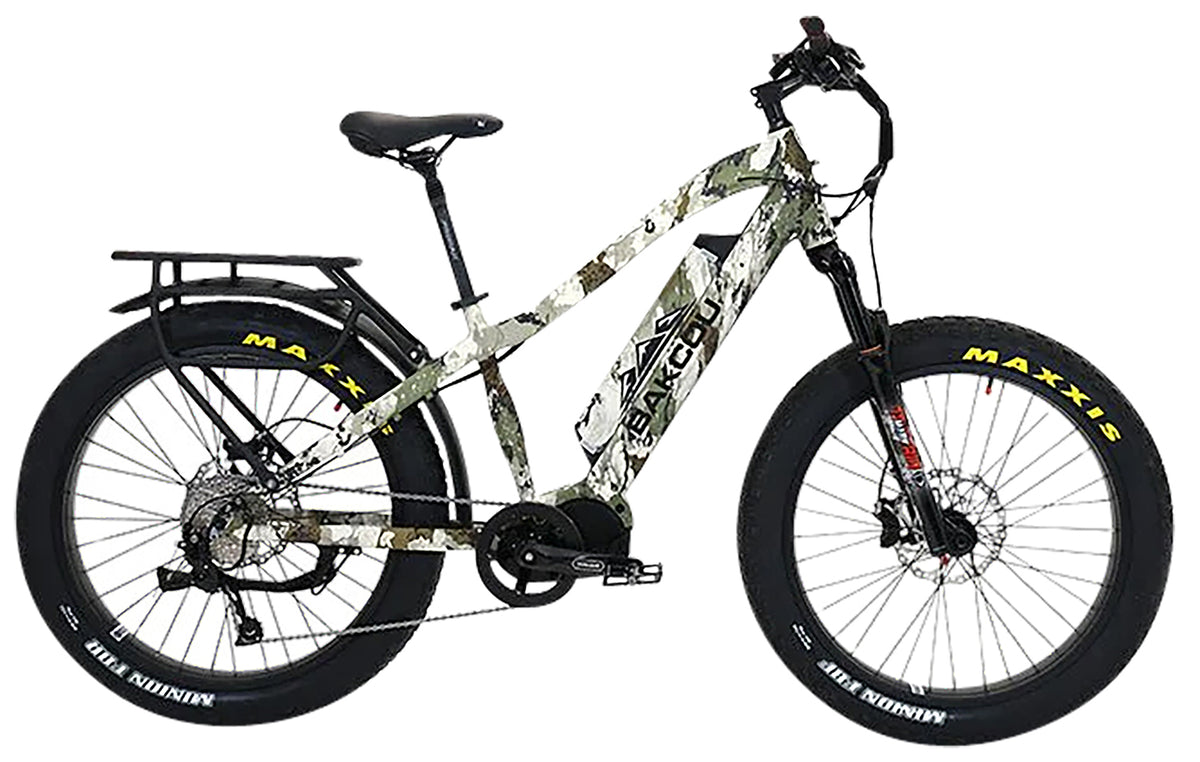 Bakcou BMKCB25 Kings XK7 Hunting Electric Bike 48V 25Ah 18 In Stand Over 29.5 In