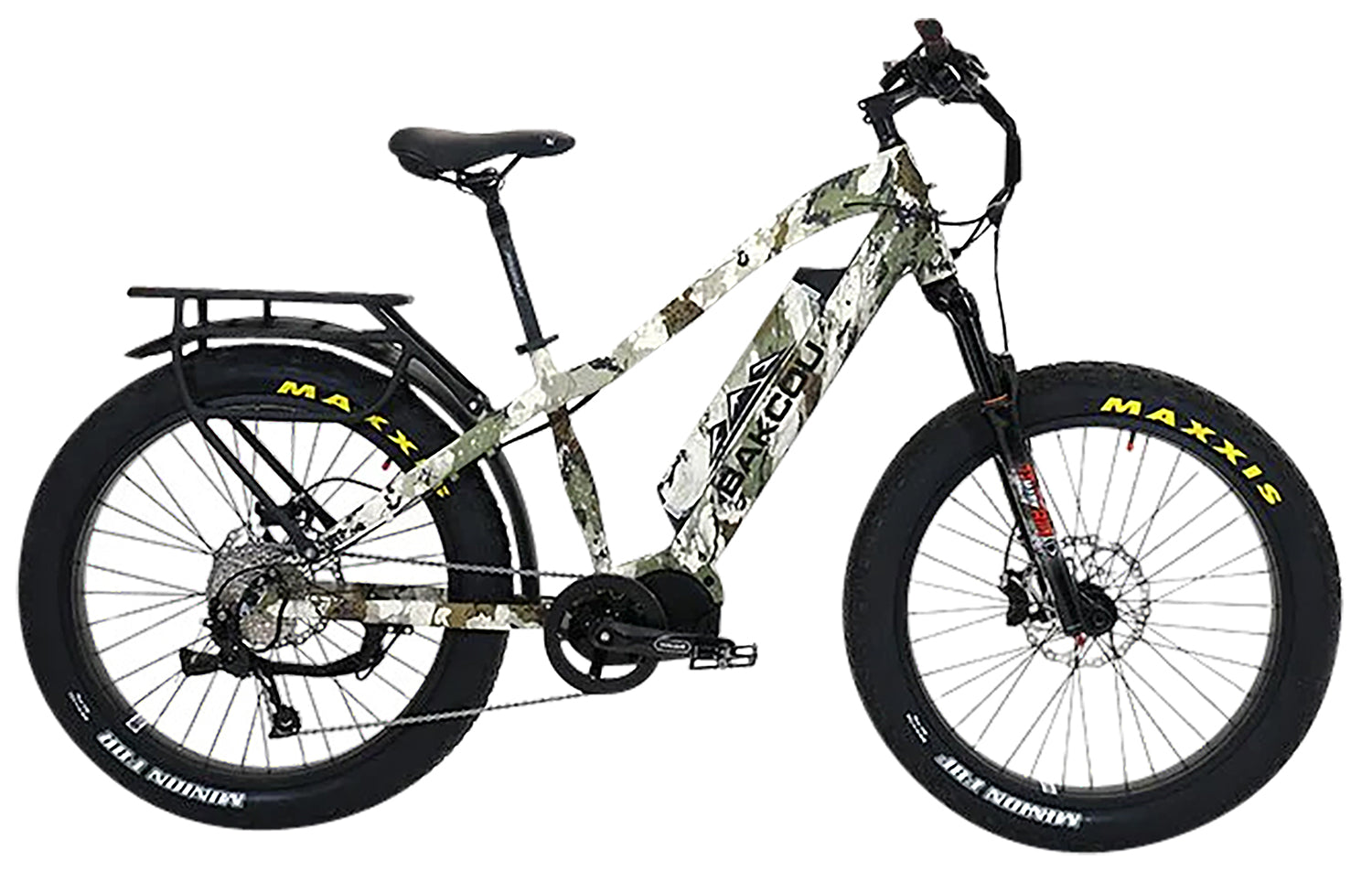 Bakcou BMKCB25 Kings XK7 Hunting Electric Bike 48V 25Ah 18 In Stand Over 29.5 In