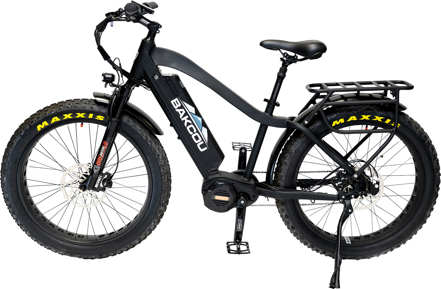 Bakcou BMJBB25 Mule Jager Electric Hunting Bike Matte Black Rohloff 500/14 Hub