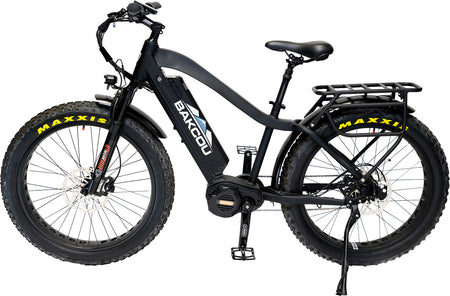 Bakcou BMJBB25 Mule Jager Electric Hunting Bike Matte Black Rohloff 500/14 Hub