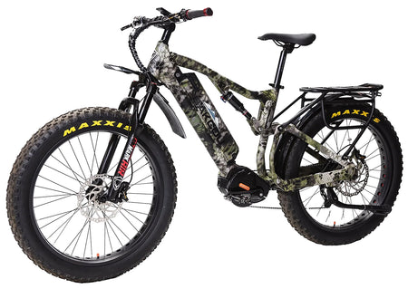 Bakcou Storm 25 Large Electric Bicycle Kryptek Altitude 19" Frame SRAM 9sp 40t Front Bafang Ultra Motor