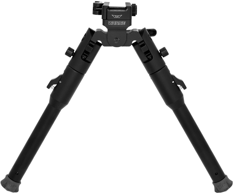 Warne 7911M Skyline Lite Aluminum Bipod Black QD Picatinny Head