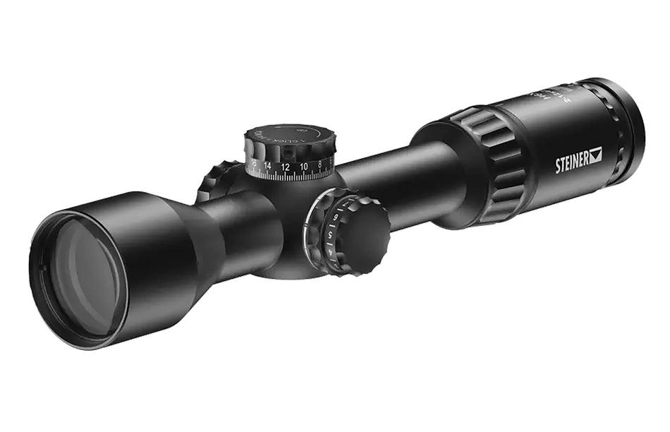 Steiner 8780 H6Xi Black 2-12x42mm 30mm Tube, Illuminated Modern Hunter Reticle