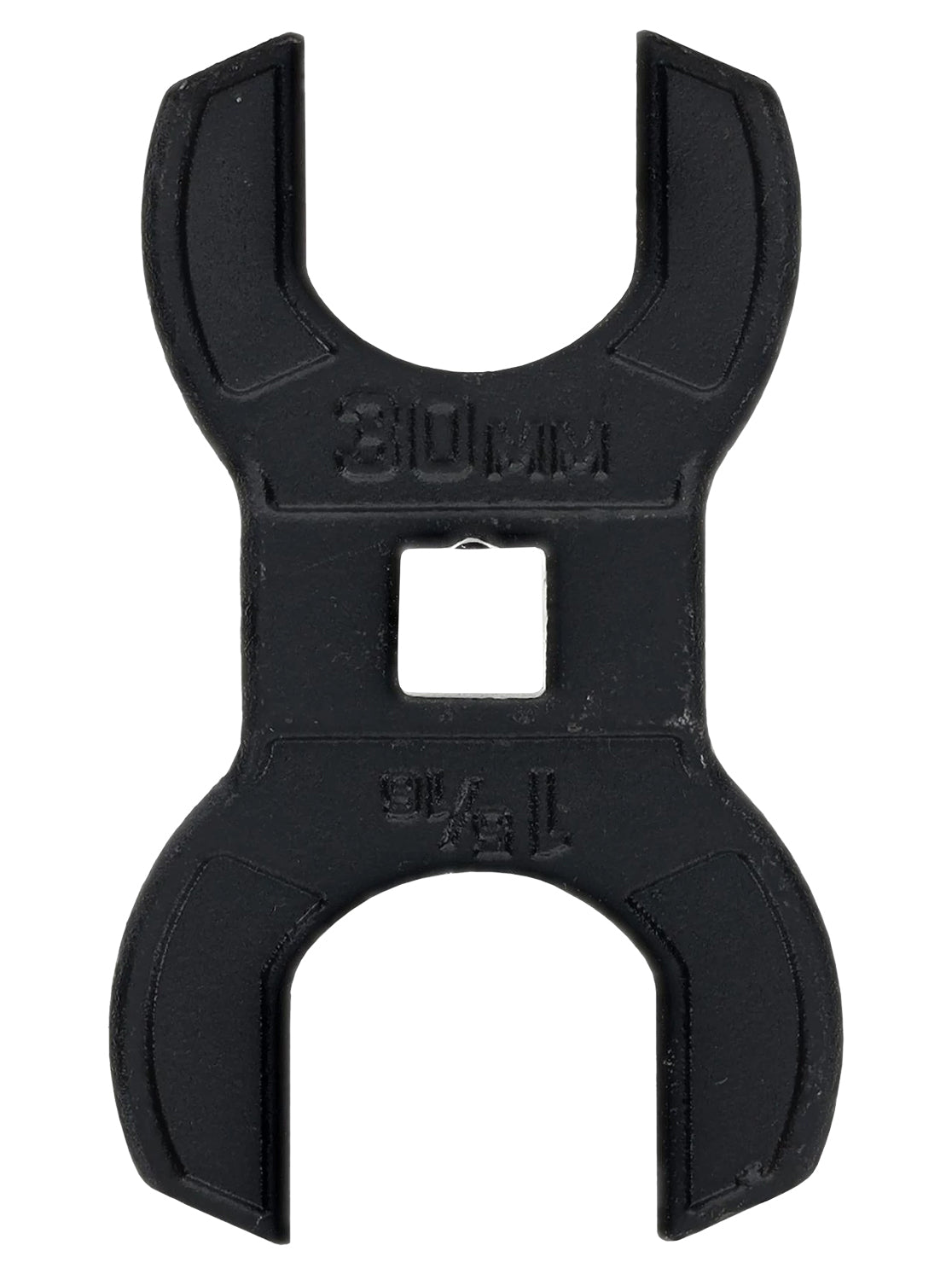 Wheeler AR Platform Barrel Nut Crowfoot Wrench, Black Steel, Fits Common Aftermarket Handguards