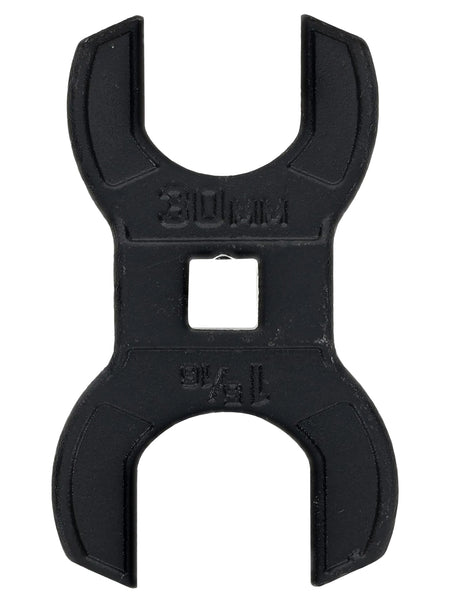 Wheeler AR Platform Barrel Nut Crowfoot Wrench, Black Steel, Fits Common Aftermarket Handguards