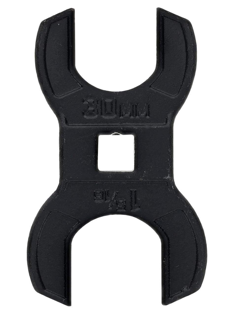 Wheeler AR Platform Barrel Nut Crowfoot Wrench, Black Steel, Fits Common Aftermarket Handguards