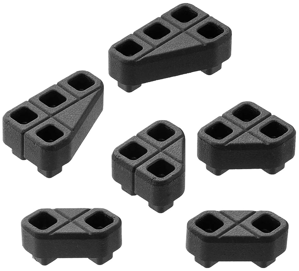 Magpul DAKA Angled Block Organizer Kit Black Polypropylene Fits DAKA Hard Cases MAG1366-BLK