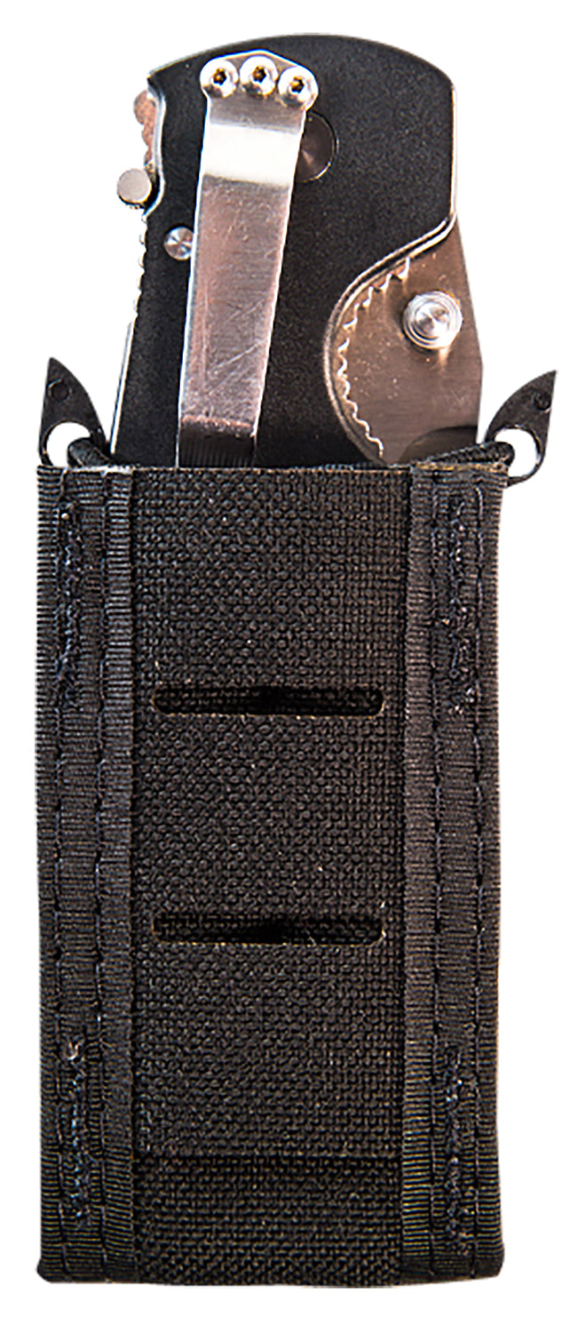 High Speed Gear TACO Single Pistol Duty Mag Pouch Black Nylon MOLLE Mount 41PT00BK