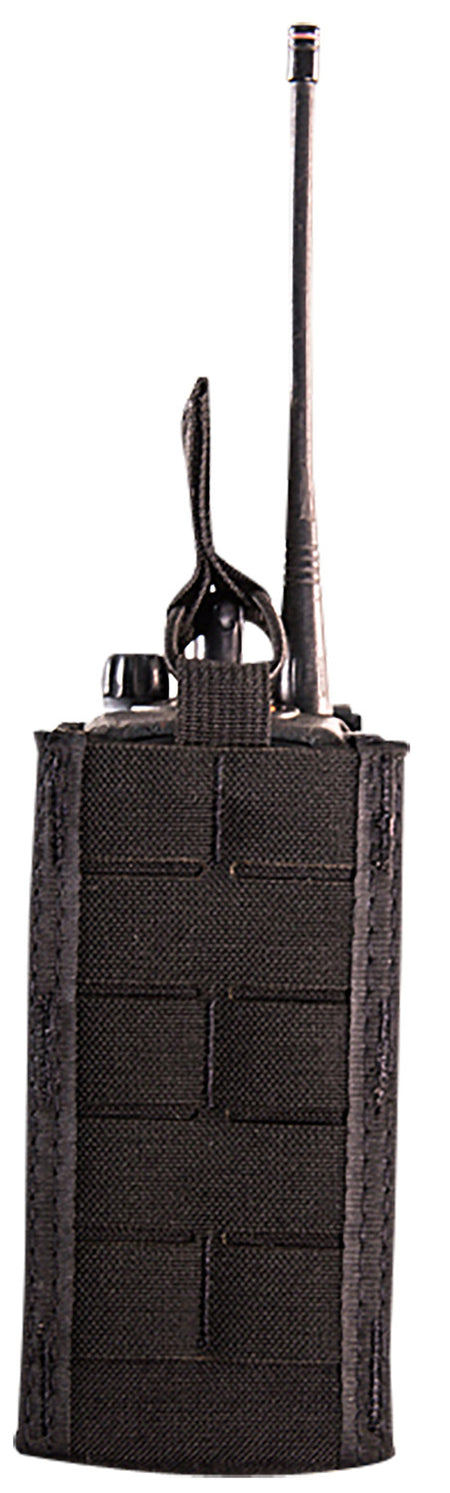 High Speed Gear 41RD00BK Duty Radio TACO Pouch Black Nylon Fits MOLLE & 2" Belts