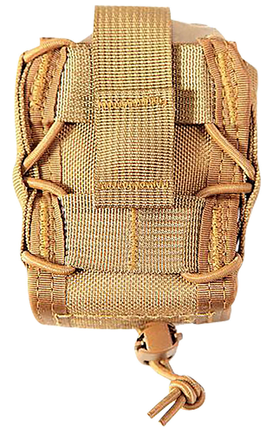 High Speed Gear 11DC00CB Coyote Brown Nylon TACO Cuff Pouch MOLLE Compatible Up to 2.25"