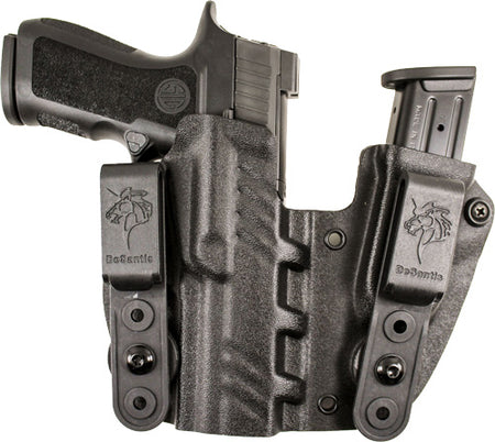 DeSantis Hidden Truth Black Kydex IWB Holster Right Hand for Sig P365 with Optic Ready
