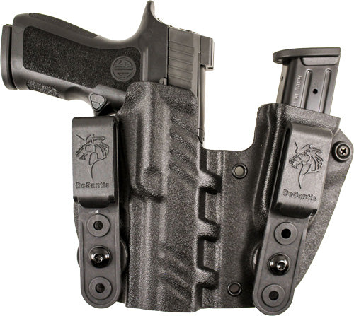 DeSantis Hidden Truth Black Kydex IWB Holster Right Hand for Sig P365 with Optic Ready