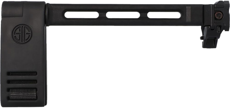 Sig Sauer Pivoting Contour Brace for MCX/MPX Black Folding Locking Hinge 1913 Picatinny Interface Aluminum Construction