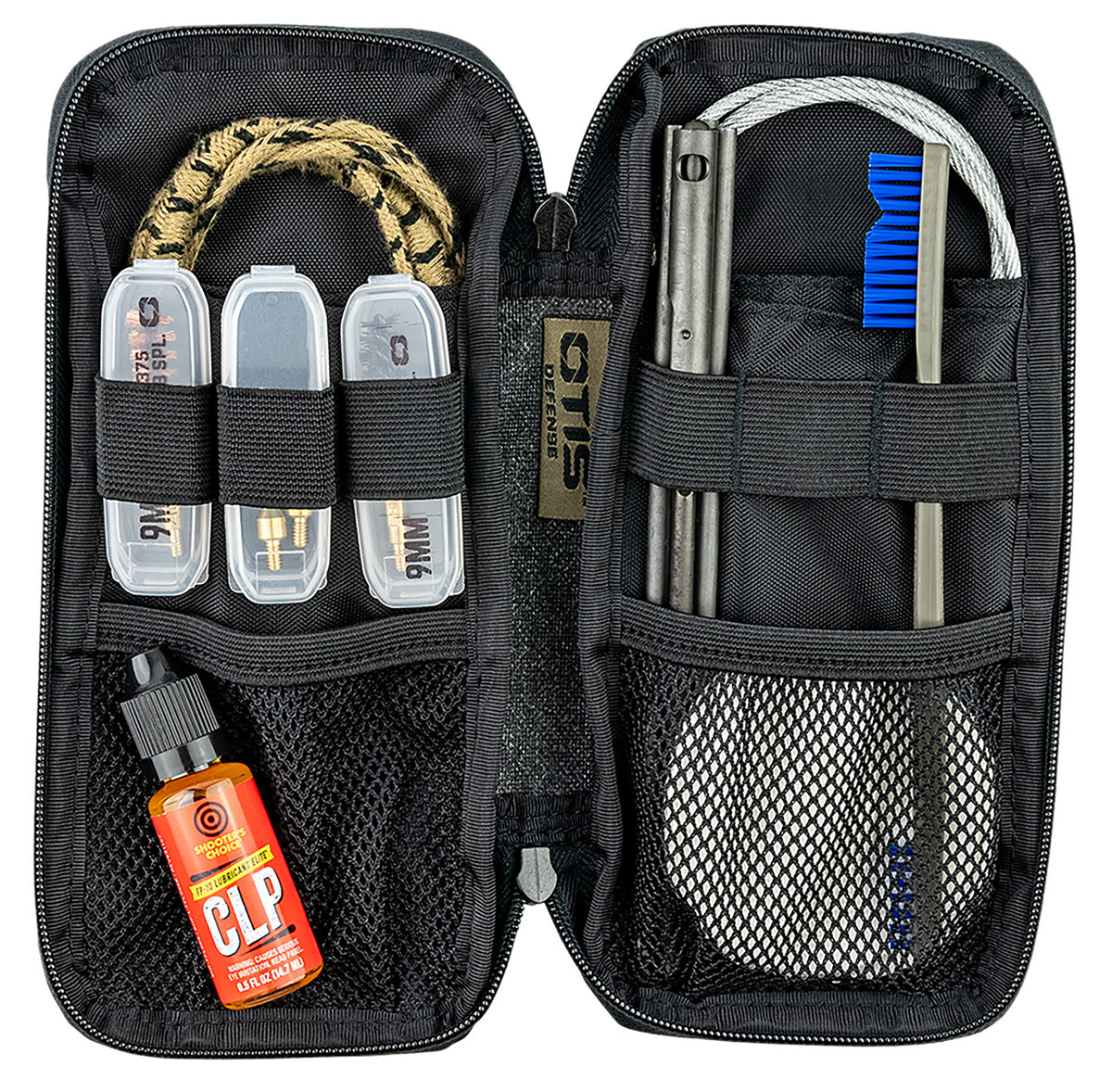 Otis Defender Cleaning Kit FG9019MM .38 Cal 9mm Pistol Breech-to-Muzzle