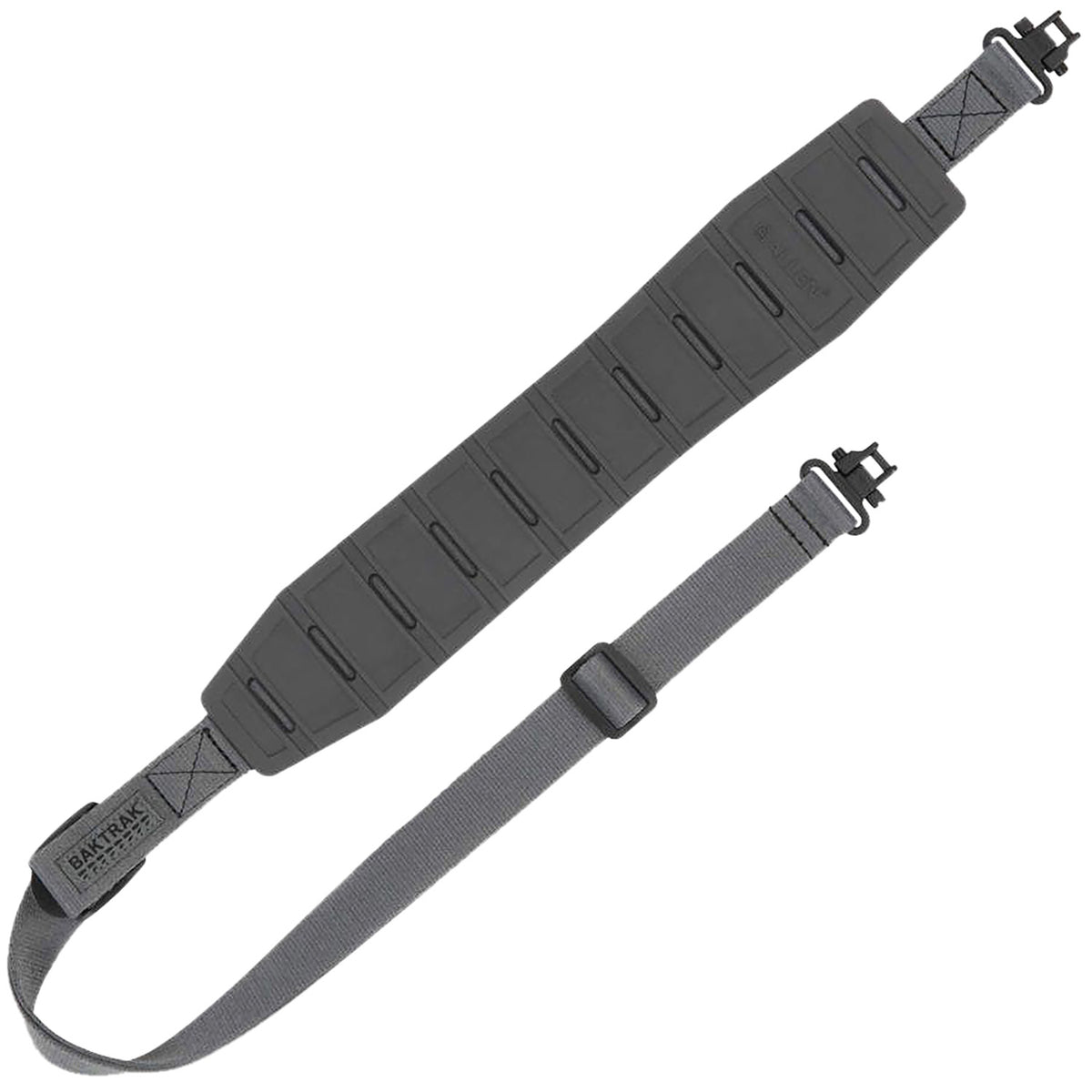 Allen 8531 KLNG Traction Midnight Gray Molded Rubber Rifle Sling with Swivels