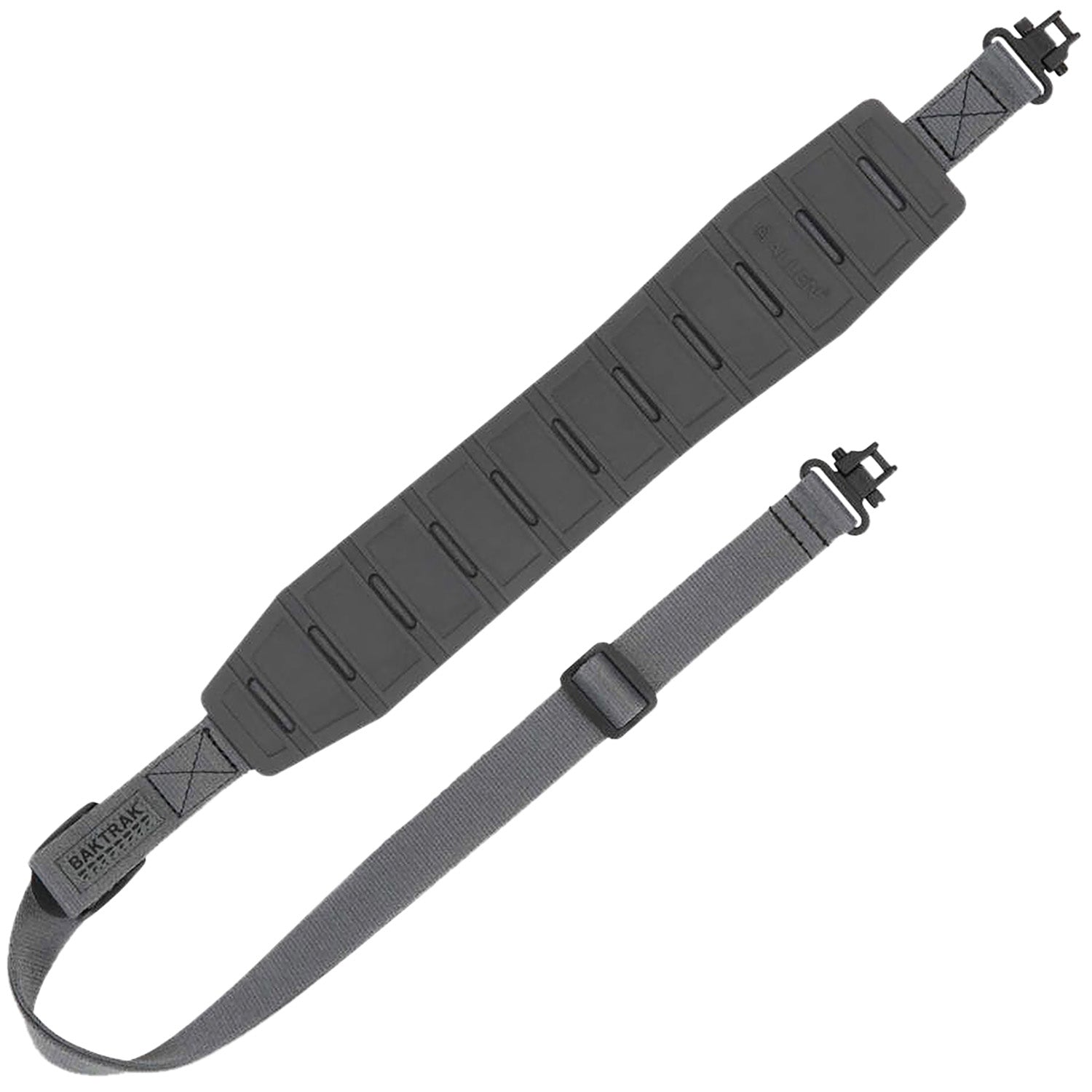 Allen 8531 KLNG Traction Midnight Gray Molded Rubber Rifle Sling with Swivels