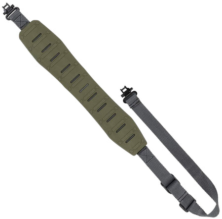 Allen 8533 KLNG Traction Ranger Green Molded Rubber Rifle Sling with Swivels