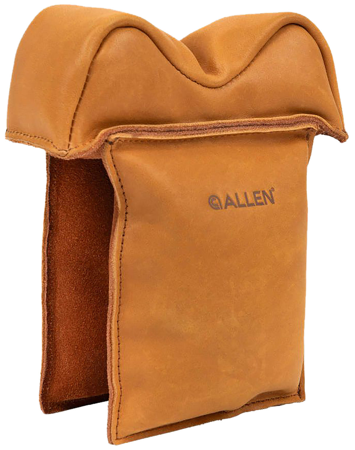 Allen Boulder Window Mount Shooting Rest 15124 Light Brown Full-Grain Leather Filled