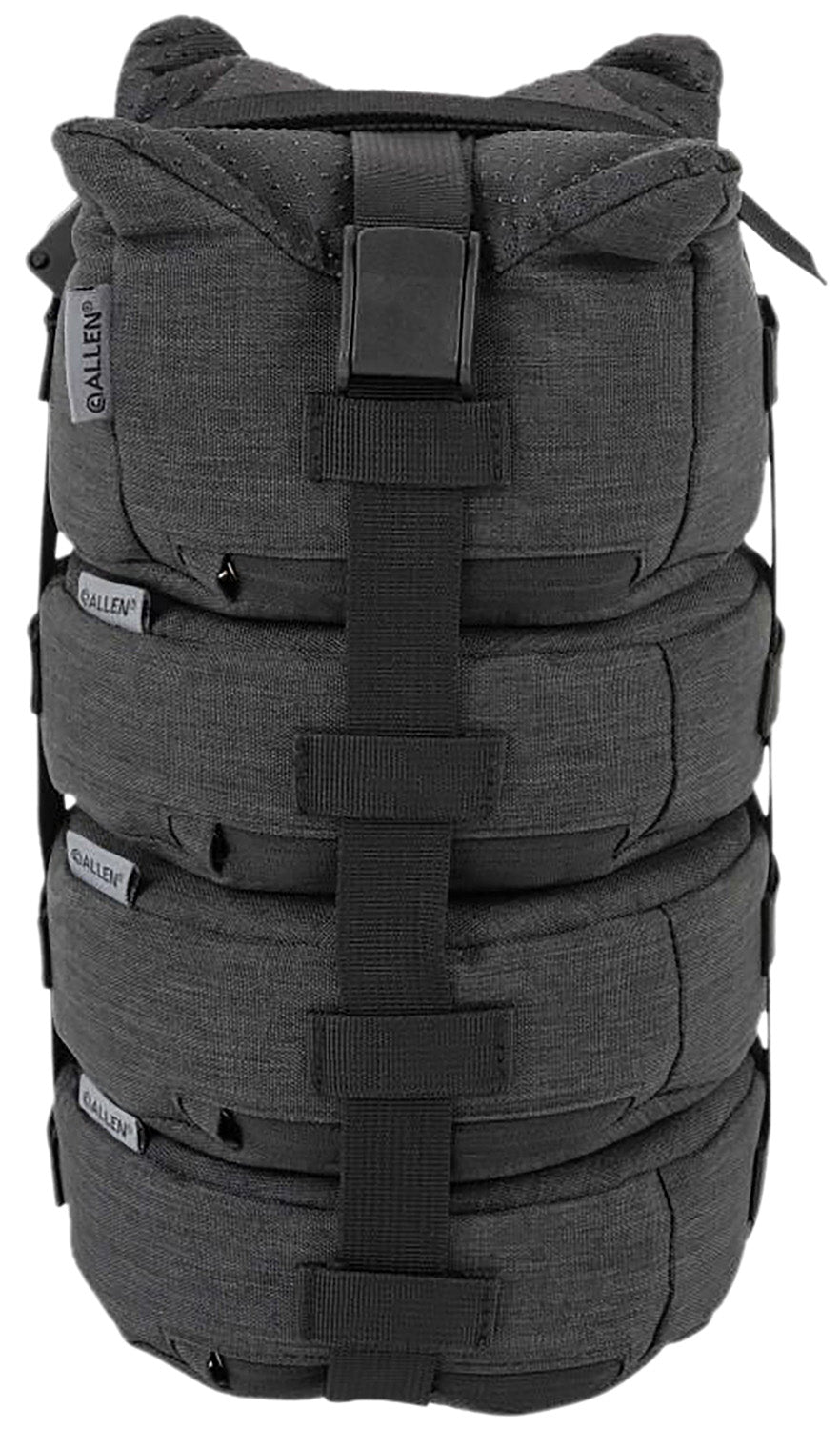 Allen Eliminator Stacker Shooting Bag 18428 Black 4 Pieces Adjustable Height Front Rest