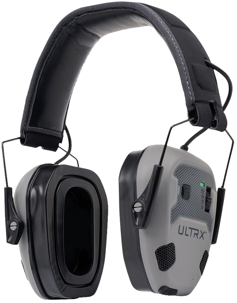 Allen 4144 Bionic Fuse Bluetooth Electronic Hearing Muff 22 dB Cement Gray