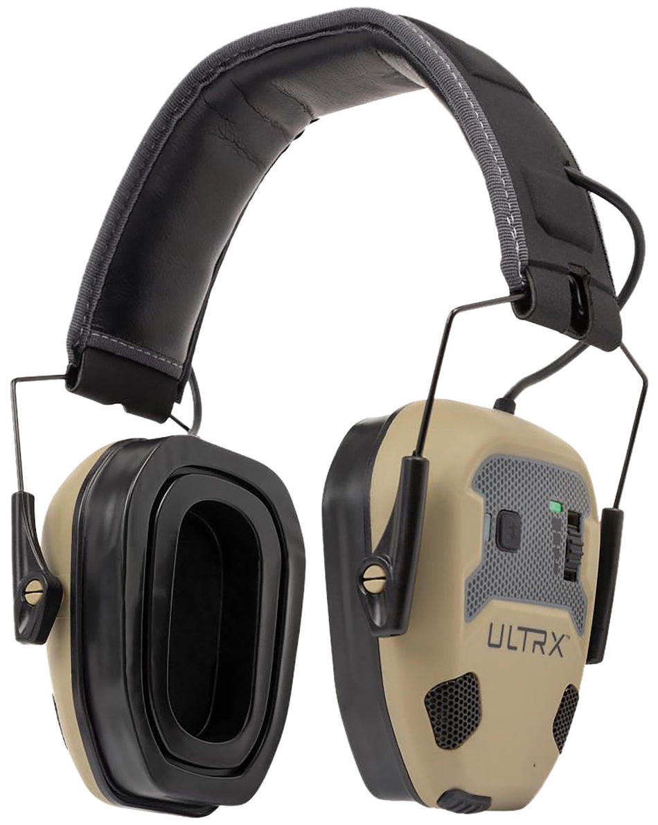Allen 4151 Ultrax Bionic Fuse Bluetooth Electronic Hearing Muff 22 dB Flat Dark Earth
