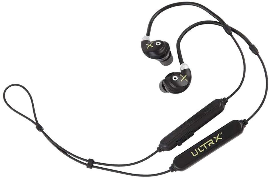 Allen 4159 Ultrax Bionic Bluetooth Neck Earbuds 26 dB Electronic Hearing Protection Black
