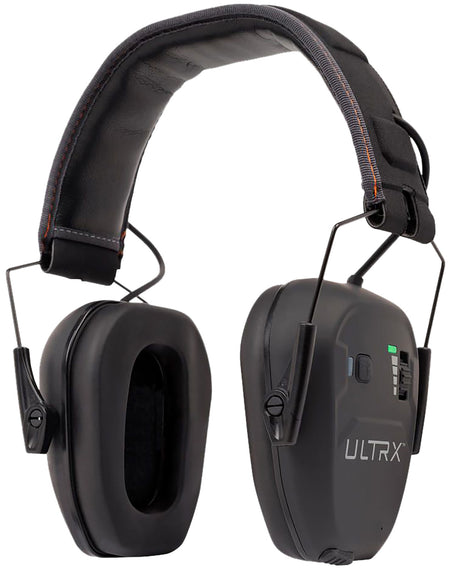 Allen 4101 Ultrax Bionic Electronic Hearing Muff 22 dB Bluetooth Midnight Gray