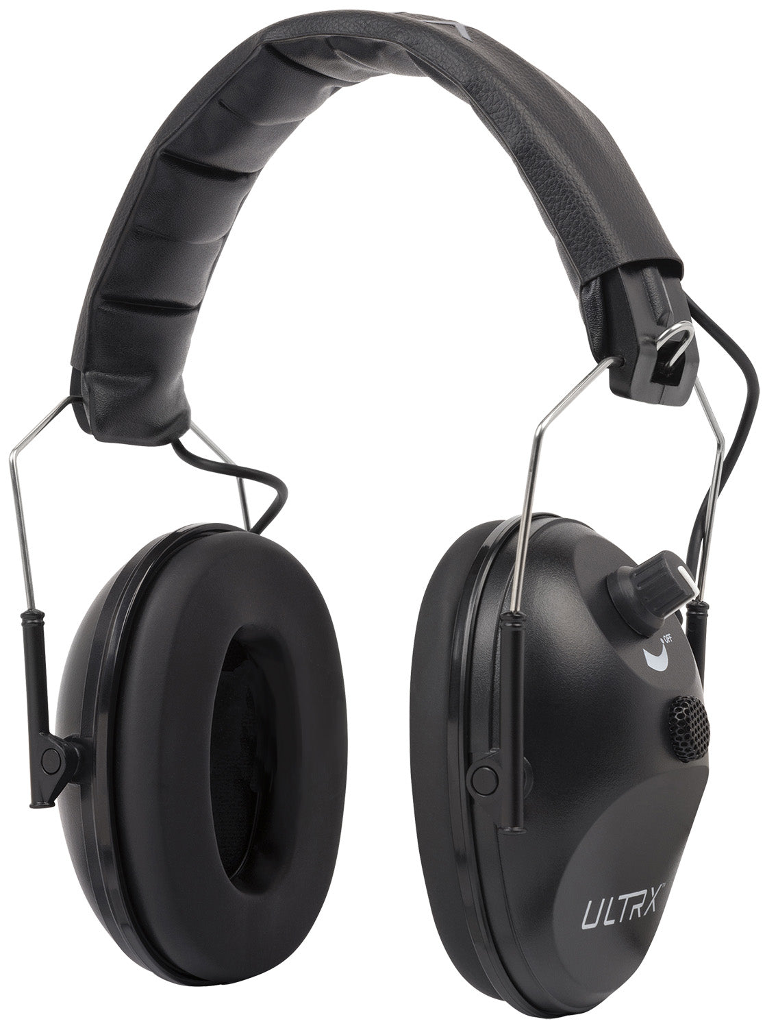 Allen 4114 Ultrax Electronic Earmuff Hearing Protection 23 dB Black