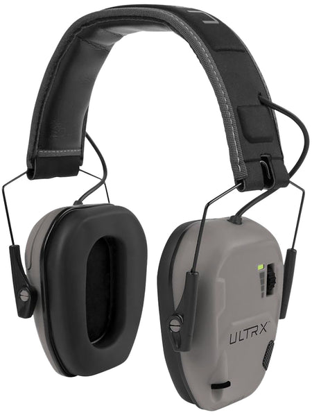 Allen 4143 Bionic Electronic Earmuff Cement Gray 22 dB NRR