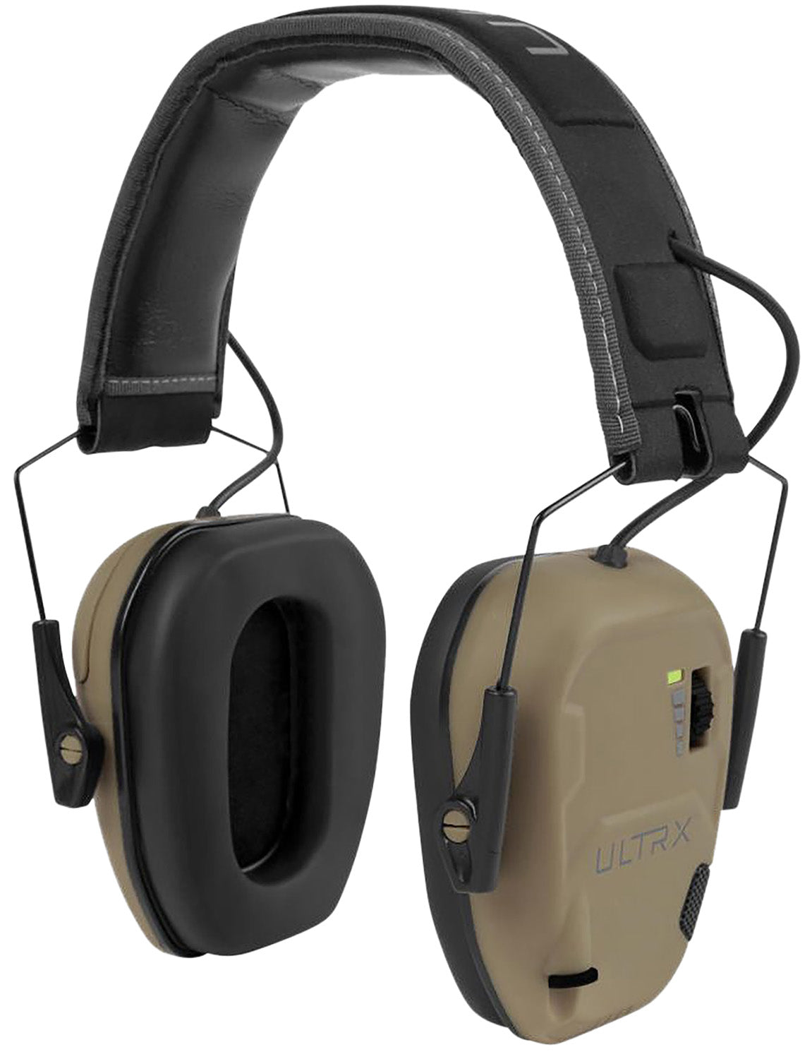 Allen 4145 Bionic Electronic Earmuff Flat Dark Earth 22 dB NRR