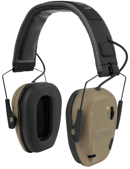 Allen 4145 Bionic Electronic Earmuff Flat Dark Earth 22 dB NRR