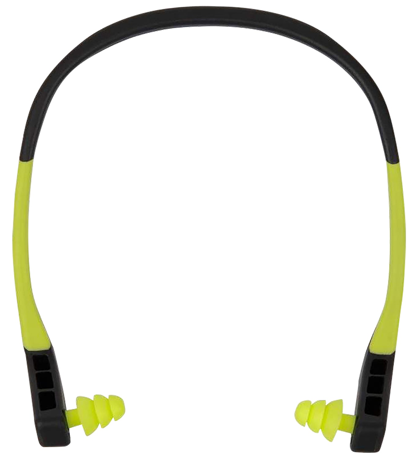 Allen 4102 Ultrax Wave Banded Ear Plugs Lightweight Gray/Yellow 22 dB NRR