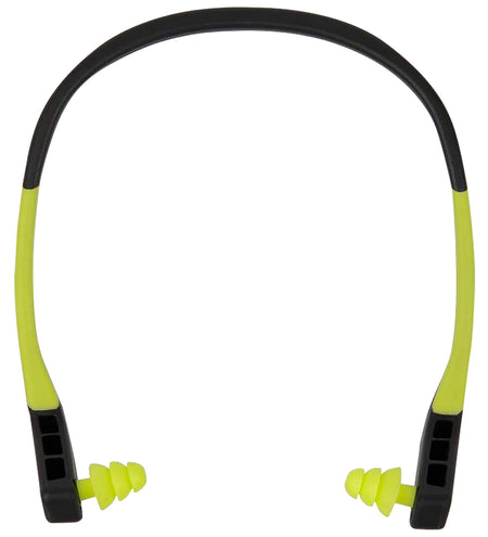 Allen 4102 Ultrax Wave Banded Ear Plugs Lightweight Gray/Yellow 22 dB NRR