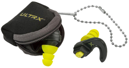 Allen 4103 Ultrax Shift Dual-Level Ear Plugs Gray/Yellow 12-25 dB NRR