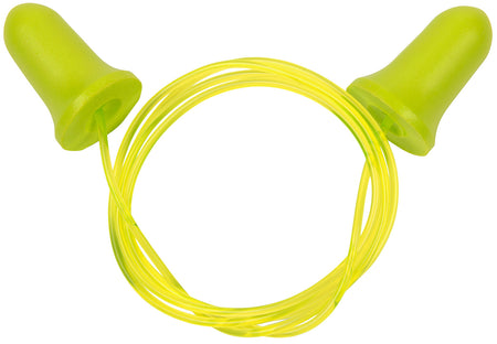 Allen 4119 Ultrax Tethered Foam Ear Plugs Yellow/Lime Green 32 dB NRR 5 Pair