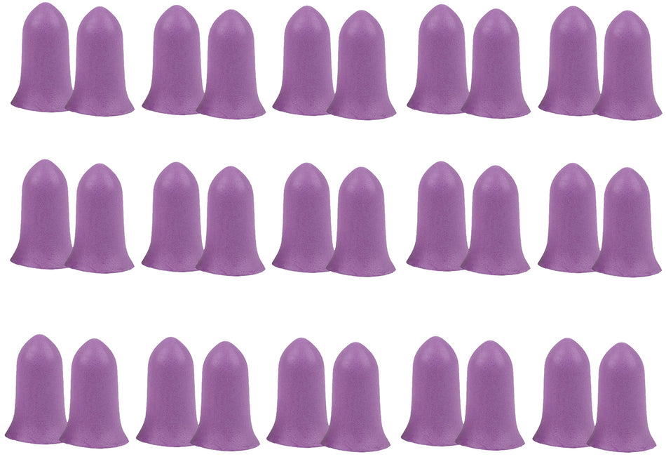 Allen 4134 Ultrax Small Tapered Foam Ear Plugs Purple 32 dB 15-Pair Pack