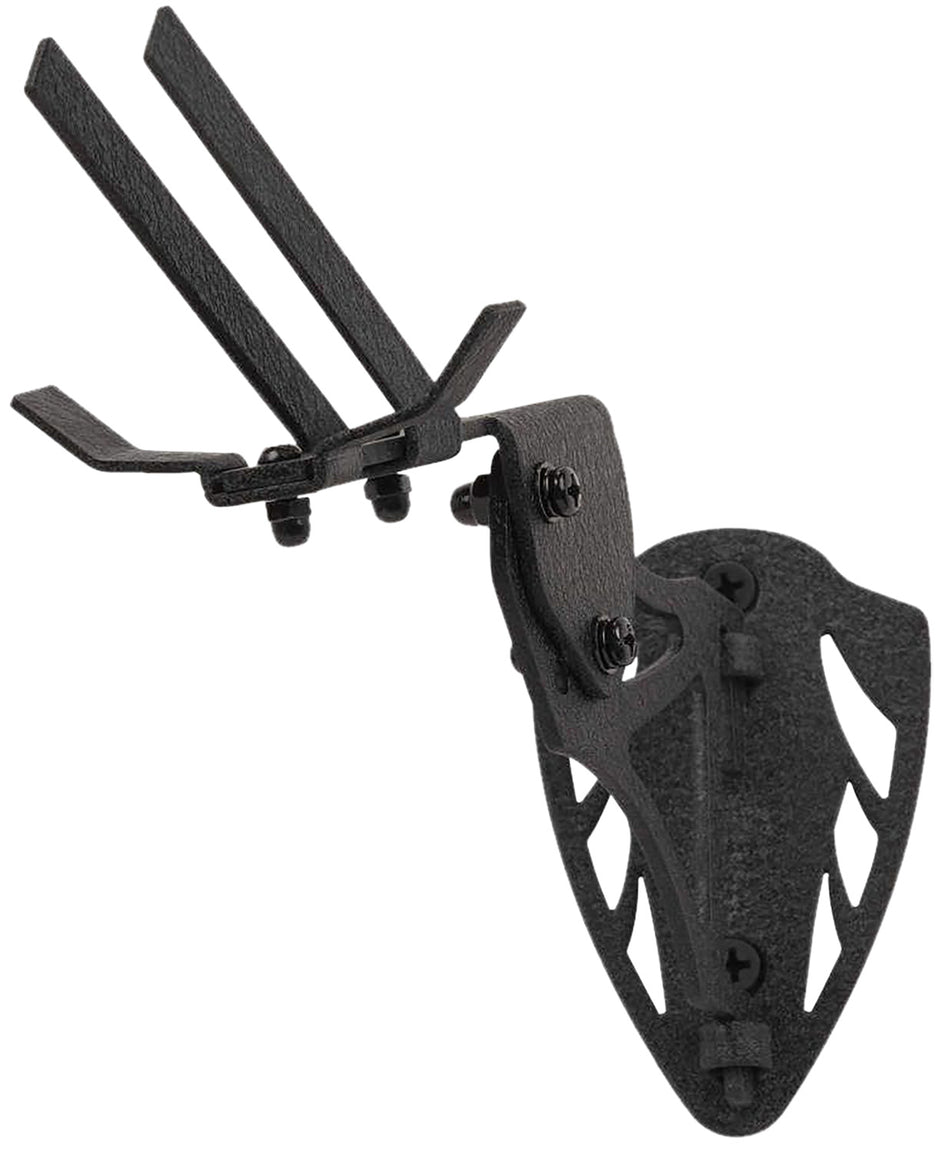 Allen EZ Mount Trophy Skull Hanger 7254 Black Steel Dual Prong Adjustable Arm Wall Mount
